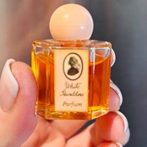 Vintage White Shoulders Mini Perfume Splash Bottle